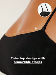 Wireless Lounge Bra Black