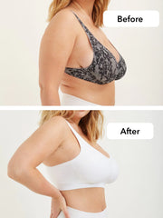 Daily Comfort Wireless Shaper Bra Purple