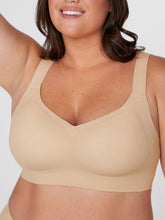 Plus Wireless Lounge Bra Tan
