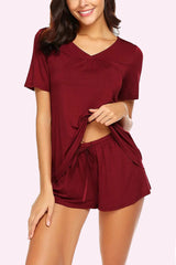 Avidlove Shorts Pajama Set Short Sleeve Sleepwear Nightwear Pjs S-XXL