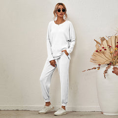 Loose Long Sleeve & Pants Lounge Set