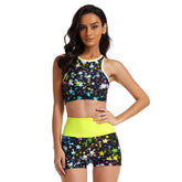 High Waisted Bikini Set Two Piece Bathing Suits for Women