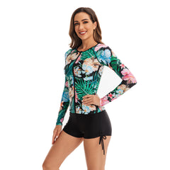 UPF 50+ Rash Guard Shirts with Bottom