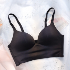 Supportive Comfort Wireless Shaping Bra Black