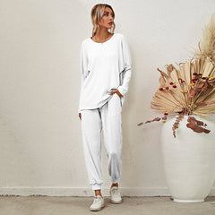 Loose Long Sleeve & Pants Lounge Set