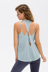 Ice Breathable Pleated Cutout Blouse