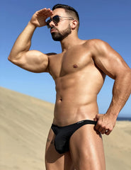 Avidlove Underwear Men's 4 Pack Classic Low Rise Stretchy Hip Briefs Bikini