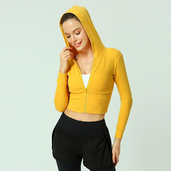 Women's Yoga & Workout Quick Dry Zipper Jacket