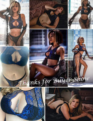 Avidlove Lingerie 2 Piece Lace Babydoll Bra and Panty Set Mini Sleepwear