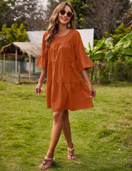 Oversized Babydoll Dress