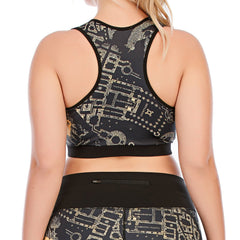 High Impact Yoga Tank Workout Tops for Women