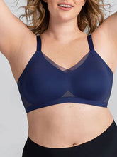 Airy Zero CrossOver Bra Navy Plus