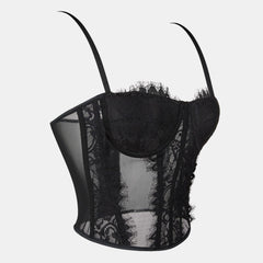 Mesh Corset Cami Top - Zoe