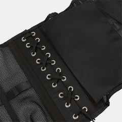 Mesh Underbust Waist Trainer Corset - Amber