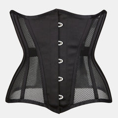 Mesh Underbust Waist Trainer Corset - Amber