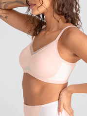 Airy Zero CrossOver Bra Petal
