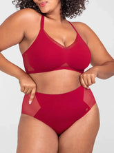 Airy Zero CrossOver Bra Ruby Plus