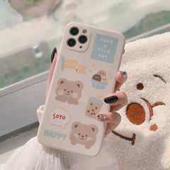 Milk Bear iPhone Case