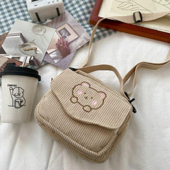 Kawaii Bear Messenger Bag
