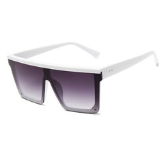 Classic Square Mirror Coated Sunglasses