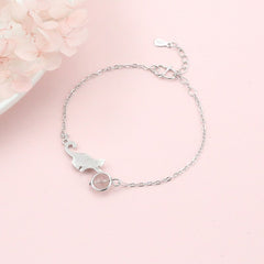 Crystal Cat Bracelet