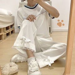 Kawaii Japanese High Waist Pants