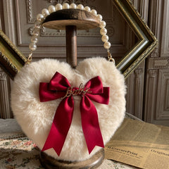 Love Heart Plush Bag
