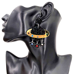 Shiny Planet Earrings