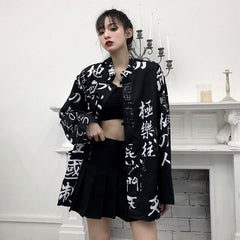 Japanese Oversized Blouse