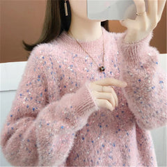 Kawaii Velvet Casual Sweater