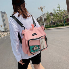 Clear Pocket Ita Bag