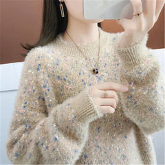 Kawaii Velvet Casual Sweater