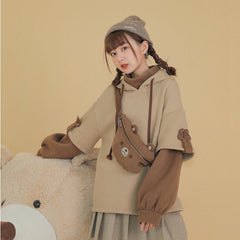 Harajuku Kawaii Bear Hoodie