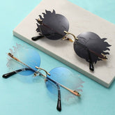 Polygonal Smiley Sunglasses