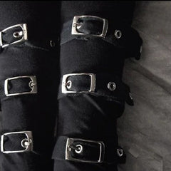 Gothic Arm Warmers with Straps