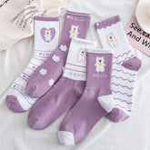 Japanese Cartoon Bear Socks