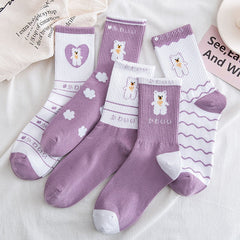 Japanese Cartoon Bear Socks