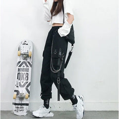 Black Cargo Pants