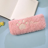 Fluffy Cat Paw Pencil Case
