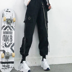 Black Cargo Pants