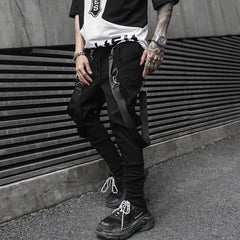 Techwear Style Men Cargo Pants