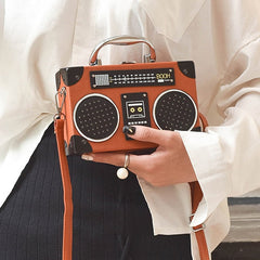Retro Radio Box Handbag