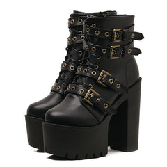 Platform Gothic Boots