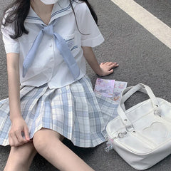 Japanese Heart Student Shoulder Bag