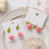 Kawaii Peach Earrings