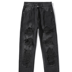Grunge Ripped Vintage Jeans