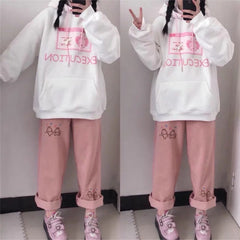 Cartoon Corduroy Pants