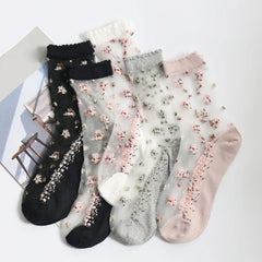 Ultrathin Lace Socks