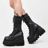 Gothic High Platform Boots