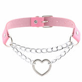 Metal Heart Choker